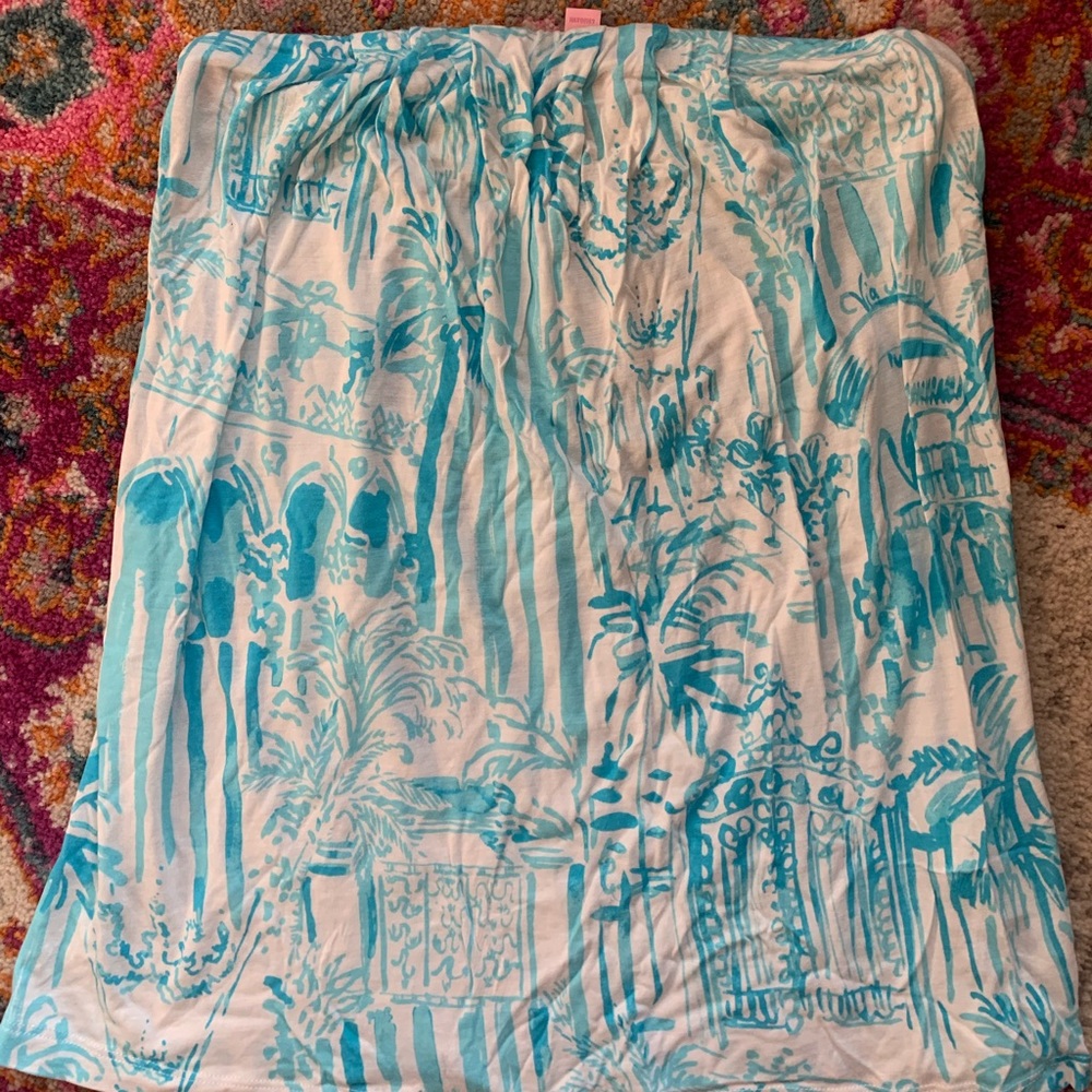 Lilly Pulitzer strapless top